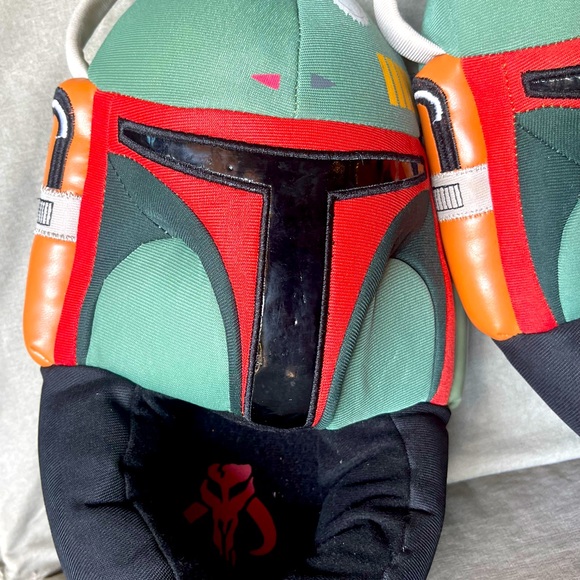 Star Wars Boba Fett Slippers (Size 7-9) Like New! - Picture 6 of 9
